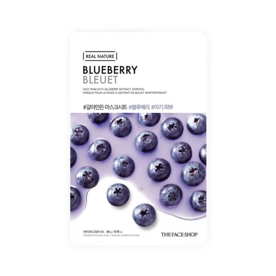 The Face Shop Blueberry Sheet Mask Image